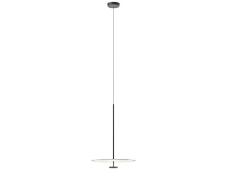 Vibia Flat 1-Light Green Round Pendant