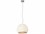 Vibia Knit 17" 6-Light White Dome Pendant  VIB74602412