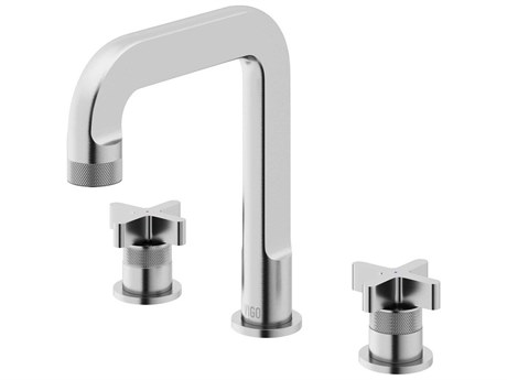 Vigo Wythe Two Handle Three-Hole Widespread Bathroom Faucet