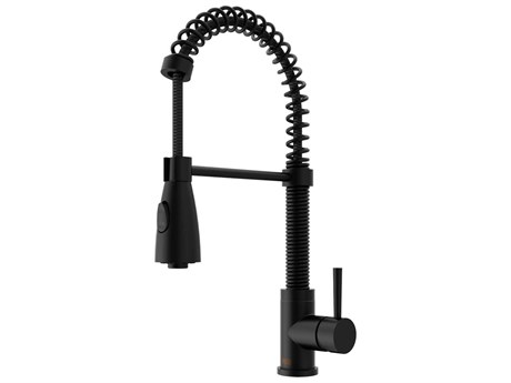 Vigo Brant Single Handle Pull-Down Sprayer Kitchen Faucet