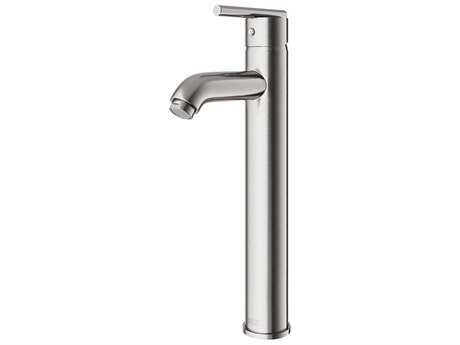 Vigo Seville Brushed Nickel 1-Handle Vessel Bathroom Faucet