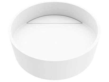 Vigo Starr Matte Stone Round Vessel Bathroom Sink