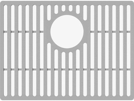 Vigo Gray Silicone Kitchen Sink Protective Bottom Grid For Single Basin Sink