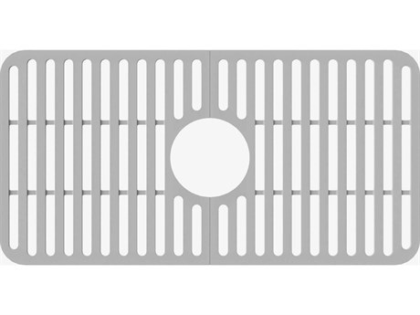 Vigo Gray Silicone Protective Bottom Grid For Single Basin Sink