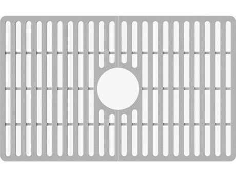 Vigo Gray Silicone Protective Bottom Grid For Single Basin Sink