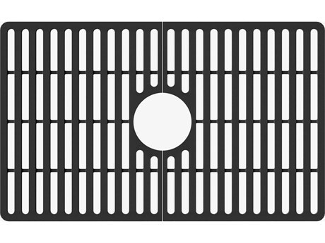 Vigo Matte Black Silicone Protective Bottom Grid For Single Basin Sink