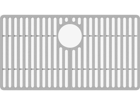 Vigo Gray Silicone Protective Bottom Grid For Single Basin Sink