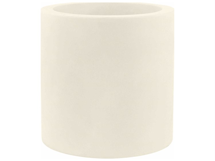 Vondom Outdoor Studio Ecru Matte 16'' High Planter
