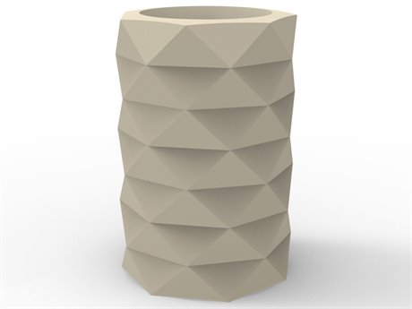 Vondom Outdoor Marquis Ecru Matte Planter