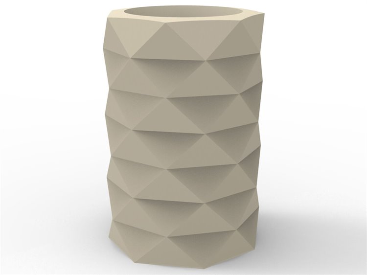 Vondom Outdoor Marquis Ecru Matte Planter