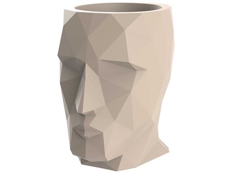 Vondom Outdoor Adan - Planter - 16.5"H - Basic - Cream
