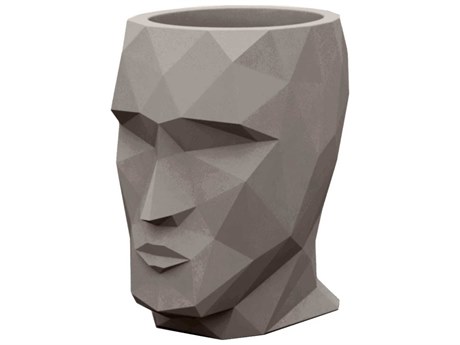 Vondom Outdoor Adan Nano Planter Basic Taupe