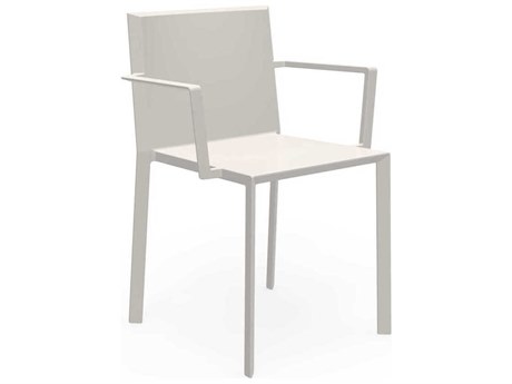 Vondom Outdoor Quartz Ecru Matte Resin Dining Chair (Set of 4)