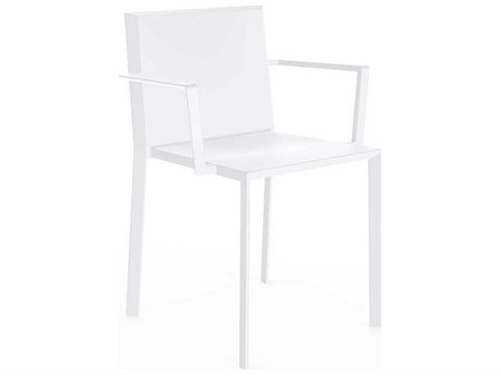 Vondom Outdoor Quartz White Matte Resin Dining Chair (Set of 4)