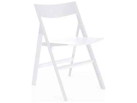 Vondom Outdoor Quartz White Matte Resin Dining Chair (Set of 4)