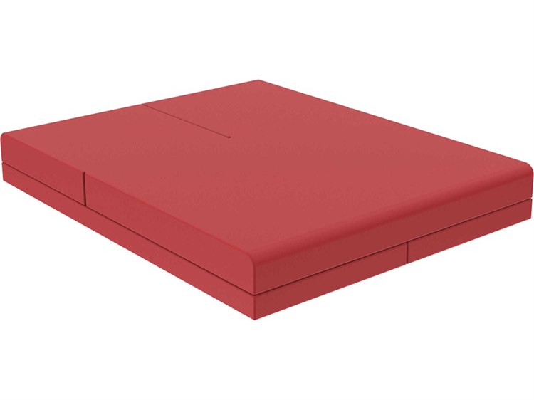 Vondom Outdoor Pixel Resin / Cushion Red Daybed
