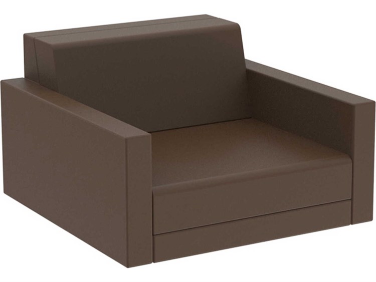 Vondom Outdoor Pixel - Lounge Chair - Basic - Brown