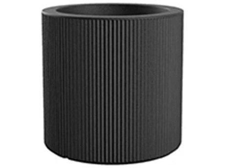 Vondom Outdoor Gatsby Cylinder Planter x H Basic Anthracite