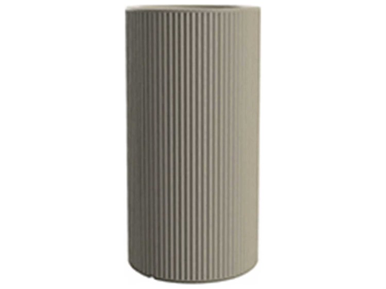 Vondom Outdoor Gatsby Tall Cylinder Planter x H Basic Cream