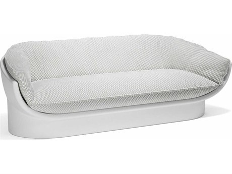 Vondom Outdoor Luna Sofa White Glad Iceberg Upholstery