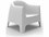 Vondom Outdoor Solid Ecru Matte Resin Lounge Chair Set of 2  VOD55023ECRU