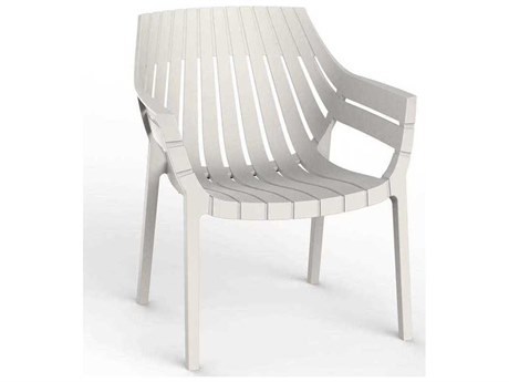 Vondom Outdoor Spritz Ecru Matte Resin Lounge Chair (Set of 2)