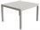 Vondom Outdoor Spritz White Polypropylene Square Coffee Table  VOD56030WHITE