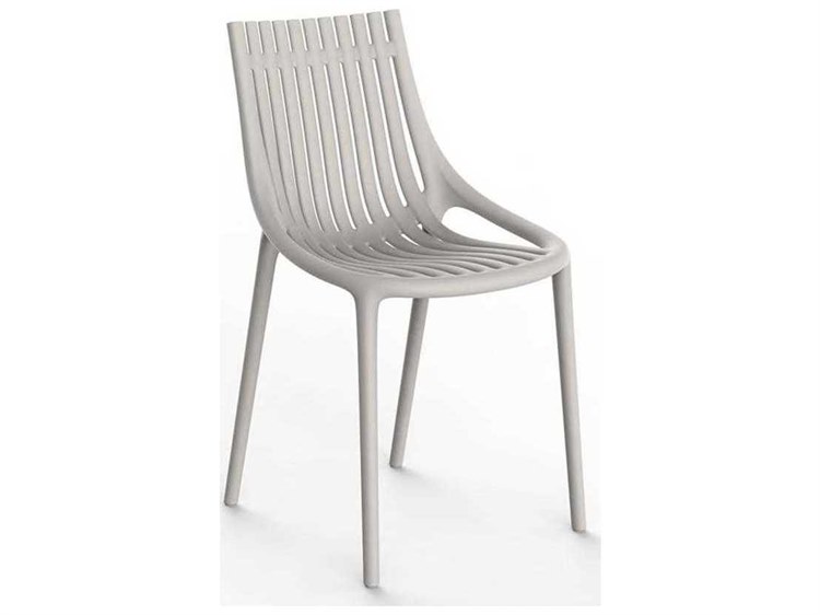 Vondom Outdoor Ibiza Ecru Matte Resin Lounge Chair Set of 4