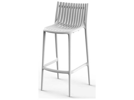 Vondom Outdoor Ibiza White Polypropylene Bar Stool (Set of 4)