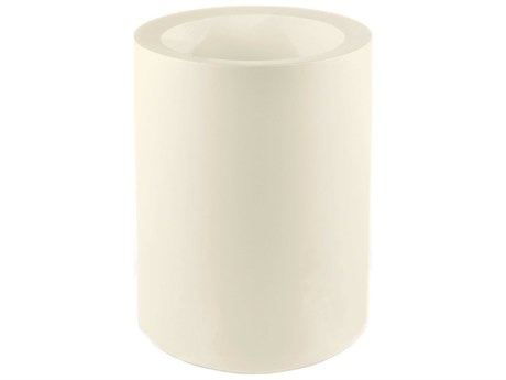 Vondom Studio Ecru Cylinder Plant Stands