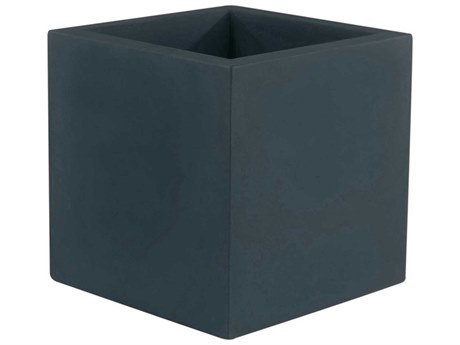 Vondom Studio Anthracite 24" Cube Plant Stands