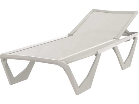 Vondom Voxel Ecru White Chaise Set of 4