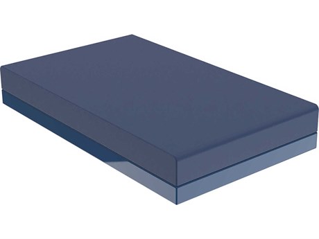 Vondom Pixel Notte Blue Upholstered Ottoman