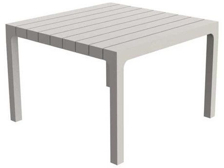 Vondom Spritz Coffee Table Set of 4 23.25 x 23.25 Basic/Injection Ecru