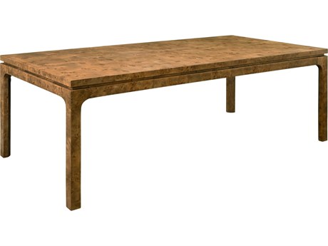 Worlds Away Rectangular Wood Dining Table