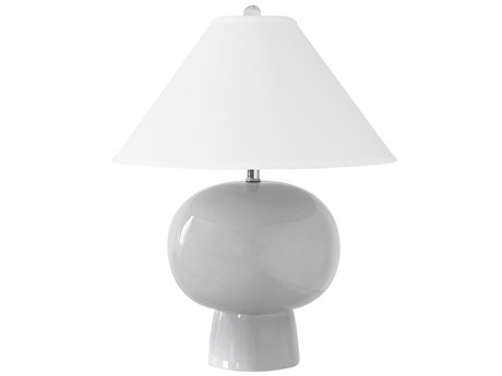 Worlds Away Light Grey Table Lamp