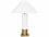 Worlds Away Light Cerused Oak Brass Buffet Lamp  WABISHOPCO