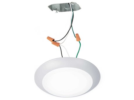 WAC Lighting Disc Outdoor Ceiling Light for Junction Box Set of 4