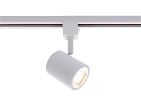 WAC Lighting Charge 1-Light White Glass LED Cylinder Spot Light