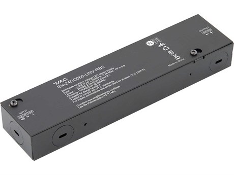 WAC Lighting Under Cabinet Strip 100-277V to 24VDC 60W Power Supply