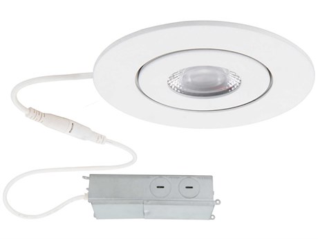 WAC Lighting Lotos 1-Light White LED Round Recessed Light