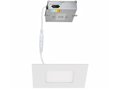 WAC Lighting Lotos 1-Light White Recessed Light