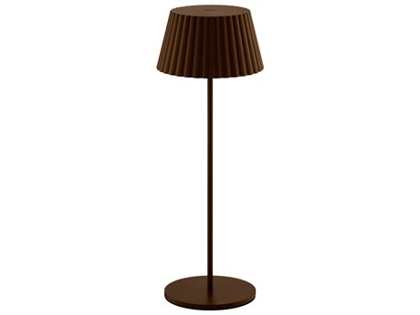WAC Lighting Pleat Bronze Polycarbonate Table Lamp