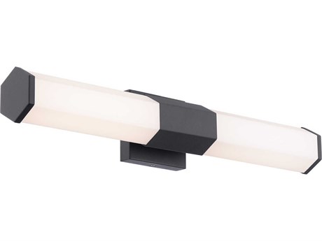 WAC Lighting Remi 2-Light Black Vanity Light