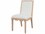Worlds Away Blue Upholstered Armless Dining Chair  WALANISTERLB