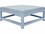 Worlds Away Square Wood Coffee Table  WALOCKLINNAT