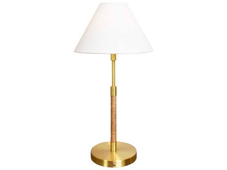 Worlds Away Brass Table Lamp