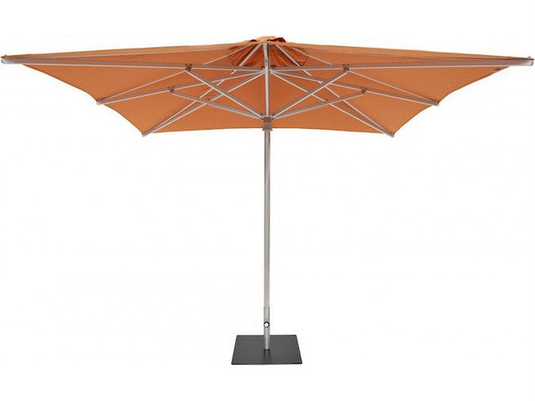 Woodline Shade Solutions 8.2 Foot Square Easy Lift Umbrella