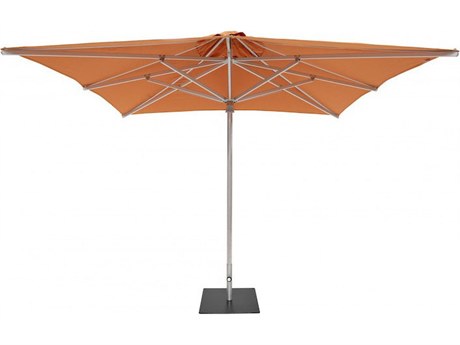 Woodline Shade Solutions 9.4 Foot Square Easy Lift Umbrella