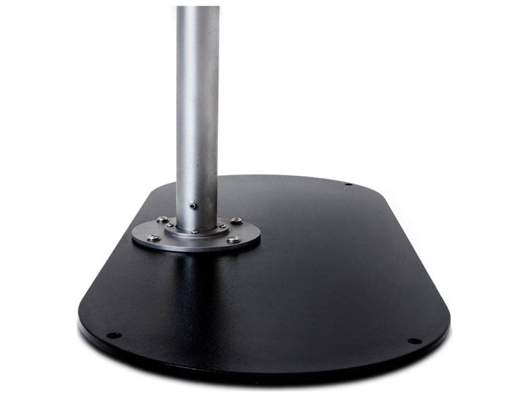 Woodline Shade Solutions Oval Metal base (Set of 2)